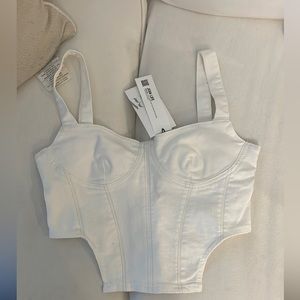 Zara corset top